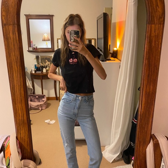 70s high straight Jean Levi’s from aritzia - Picture 2 of 3